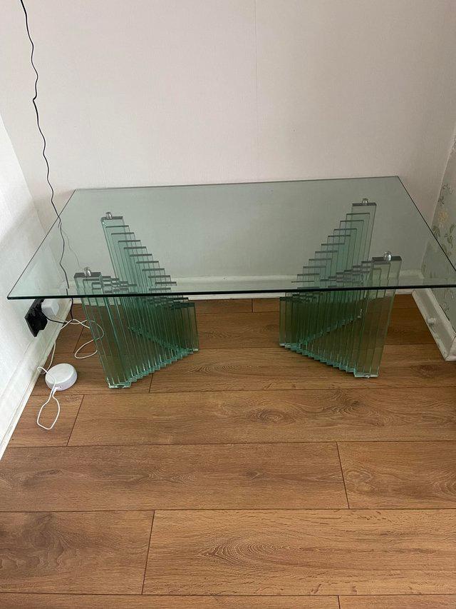Preview of the first image of Glass coffee table for Lounge.