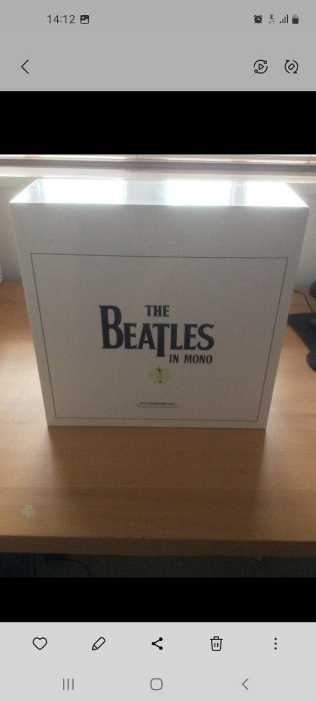 Preview of the first image of SOUGHT AFTER COLLECTORS EDITION OF THE BEATLES MONO 13 VINYL.