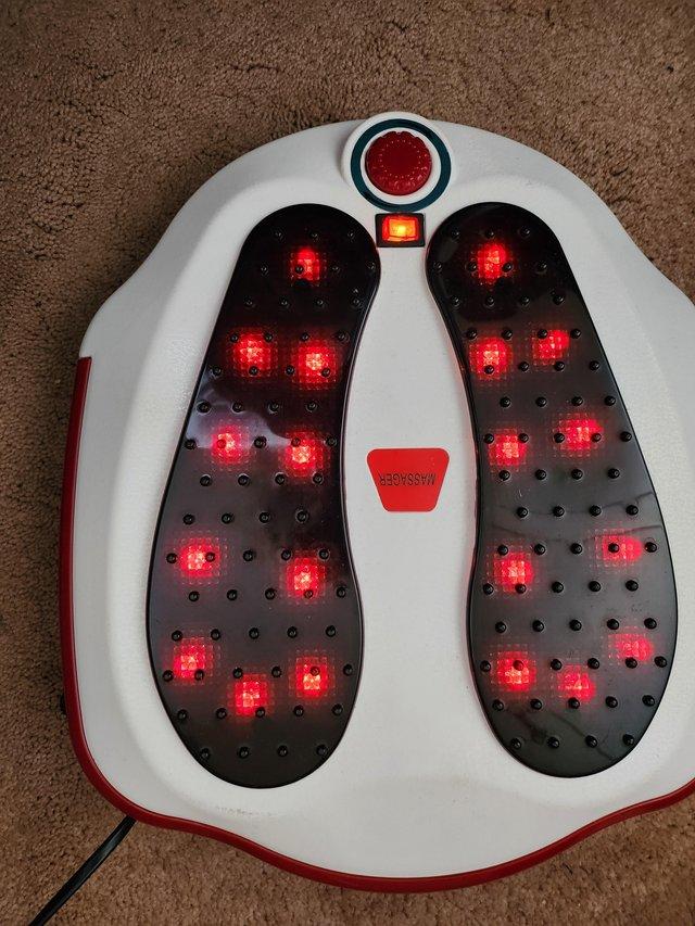 Preview of the first image of Heat therapy foot massager,.