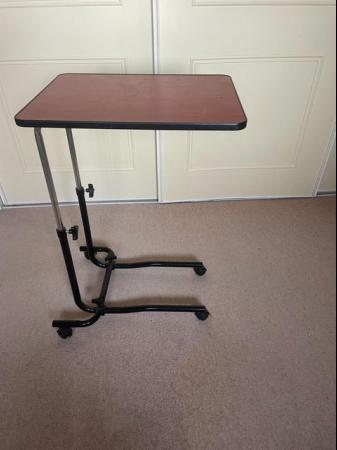 Image 2 of Portable Overbed/Chair Table