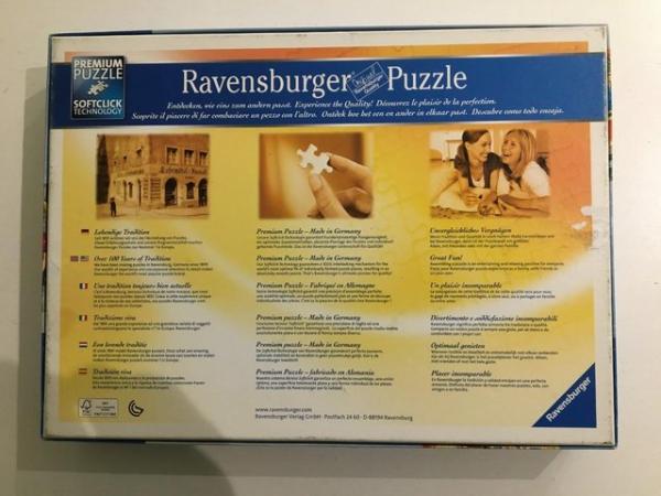 Image 2 of Ravensburger 1000 piece jigsaw titled The Charity Shop.