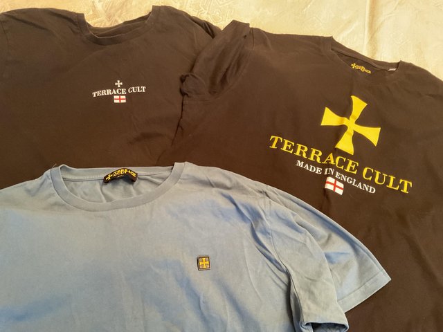 Preview of the first image of Bargain Terrace Cult t shirts!.