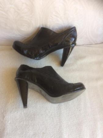 Image 2 of Firetrap Black Patent Leather Shoes Size 5