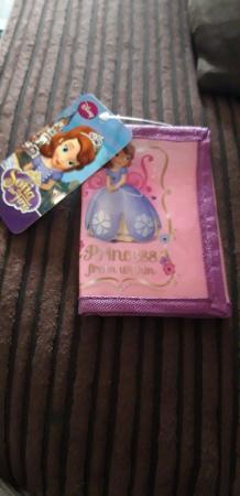 Image 1 of Disney Doc Mc Stuffins Purse & Sofia the first Wallet New