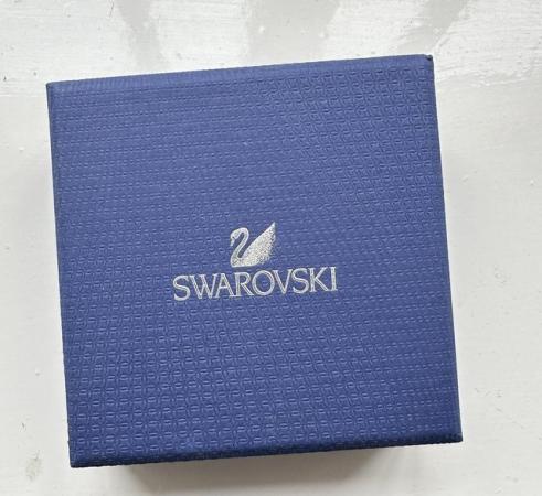 Image 2 of Swarovski brand new gold plated bangle