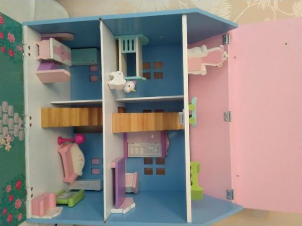 Image 3 of Wooden Doll's House for sale