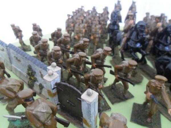 Image 5 of 156 figures First World War British soldiers 40mm Metal.