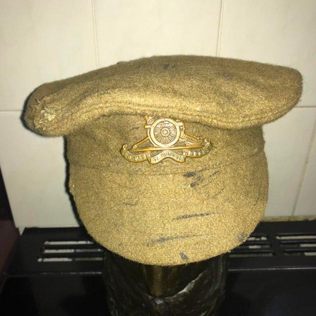 Preview of the first image of 1WW TOMMIES HAT worn but 100 % GENUINE.