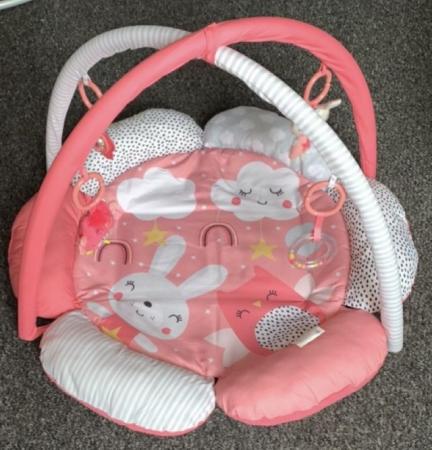 Image 1 of Baby girls pink playmat