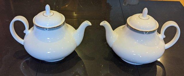 Image 3 of Felsham M&S teapots x2, tea cups & saucers x6, immaculate