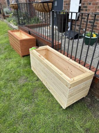 Image 1 of Wooden planter for sale