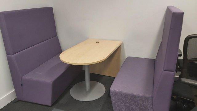 Image 4 of Purple Booth Soft seating reception meeting sofa
