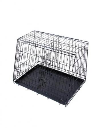 Image 3 of Large sloping dog crate.Your pet travels safely