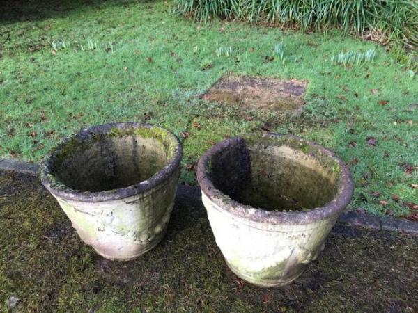 Image 2 of Two large garden planters being sold as a pair