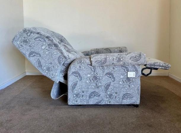 Image 22 of ELECTRIC RISER RECLINER DUAL MOTOR CHAIR GREY ~ CAN DELIVER