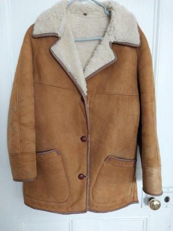 Image 2 of Vintage sheepskin coat suits either sex