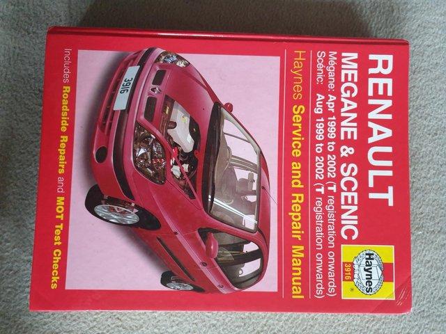 Preview of the first image of RENAULT MEGANE & SCENIC HAYNES SERVICE REPAIR MANUAL 1999 /.