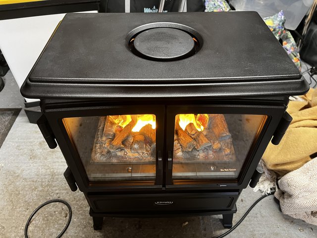 Preview of the first image of Dimplex Oakhurst Optimyst electric heater / stove / fire.
