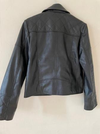 Image 2 of Unused Girls River Island Faux Leather Jacket