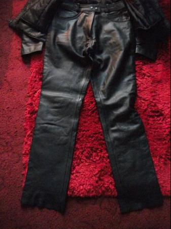 Image 8 of Richa Ladies Leather Biker Jacket & Leather Trousers Size 16