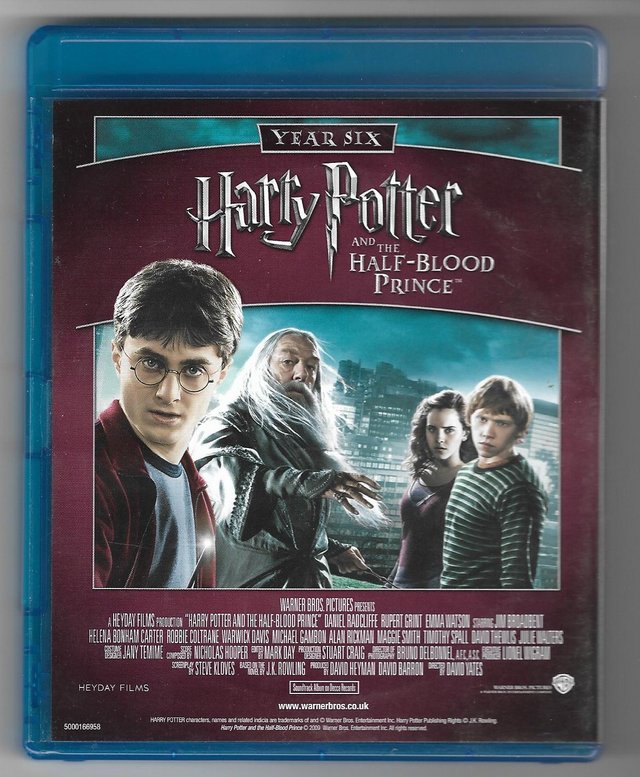 Preview of the first image of Harry Potter 5 & 6. 2 Blu Ray Discs Order of the Phoenix +.