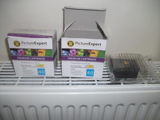 Preview of the first image of BLACK PRINTER CARTRIDGES.