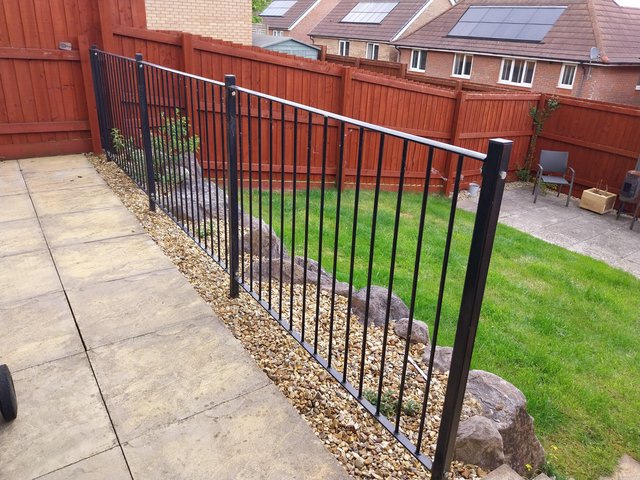 Preview of the first image of Metal Garden Railings....