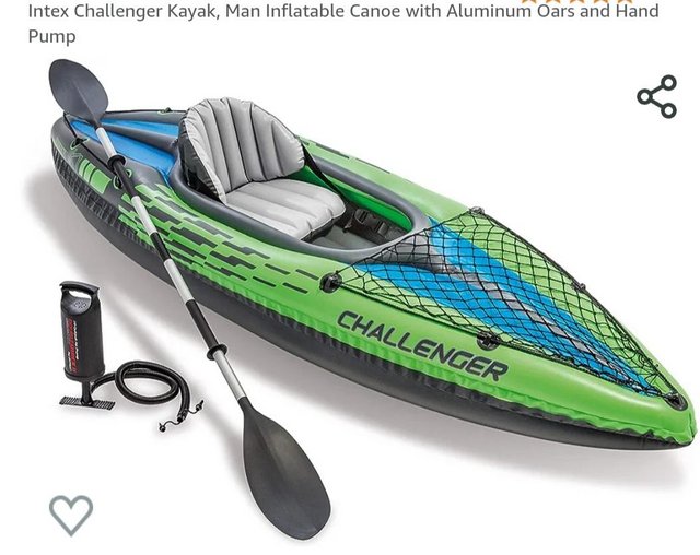 Preview of the first image of Kayaks plus bags and pumps.