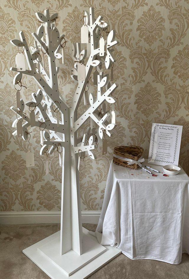Preview of the first image of Alternative Guest Book 5ft Wishing tree for hire.