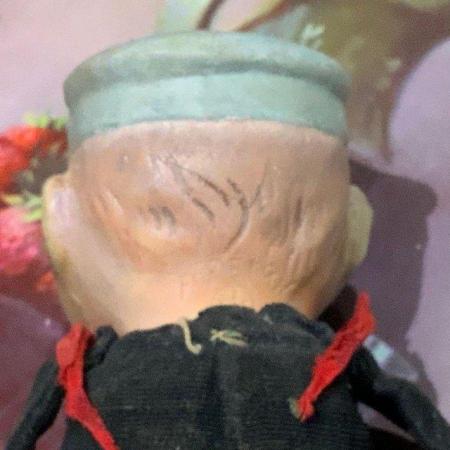 Image 4 of Popeye the Sailor man. Vintage 1940’s Character Doll