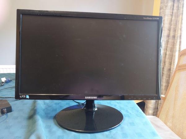 Image 3 of Samsung monitor, used and still works