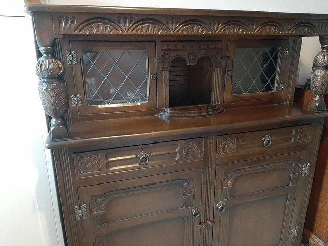Preview of the first image of Antique court cupboard for sale.