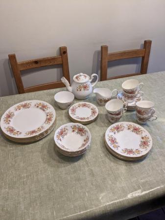 Image 1 of Colclough Amanda Bone China Dinner and Tea Set