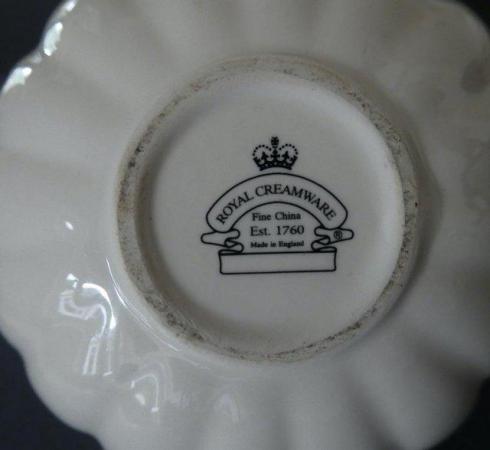 Image 2 of Royal Creamware Pot Pourri container