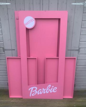 Image 2 of Barbie Photo Box , Life Size Prop Box For Selfies FOR SALE
