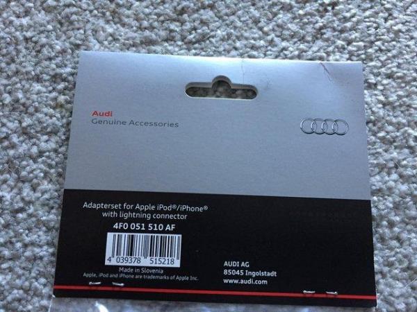 Image 2 of Genuine sealed Audi Lightening connector cables