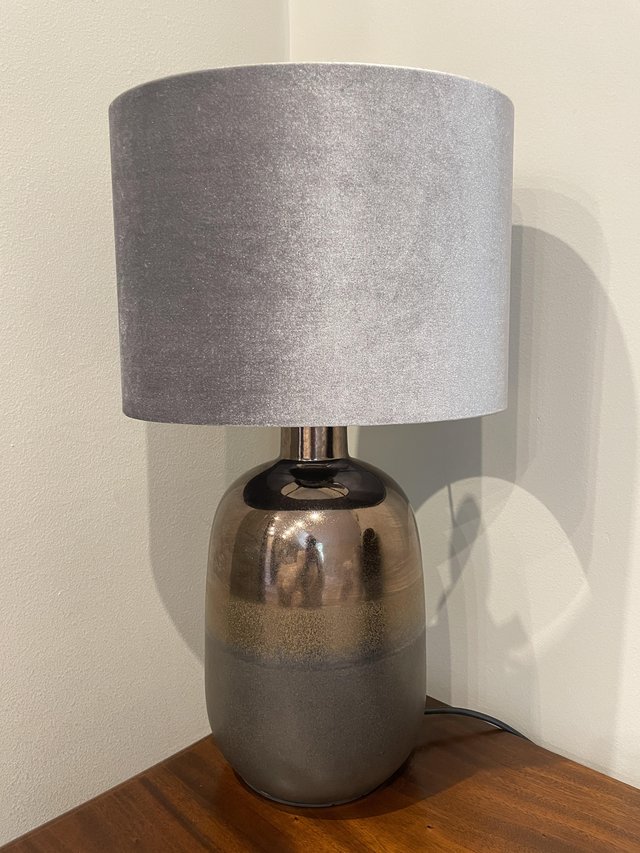 Preview of the first image of Table Lamps - two bronze Delaney lamps.