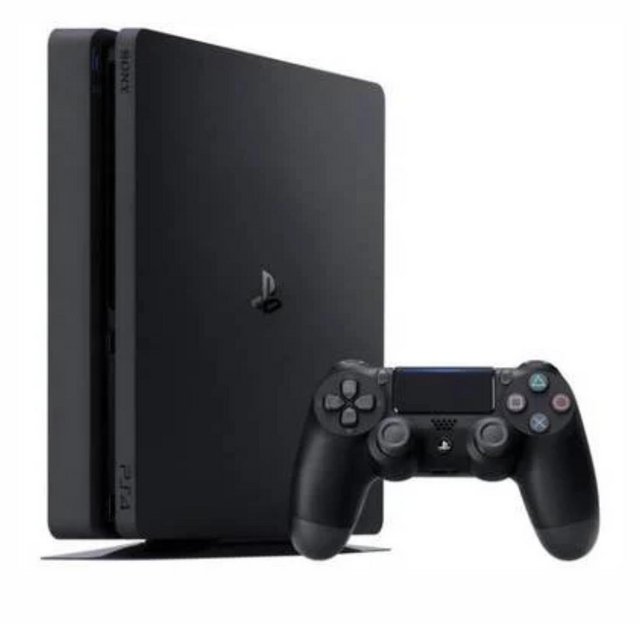 Preview of the first image of PS4 slimline with 1 controller.