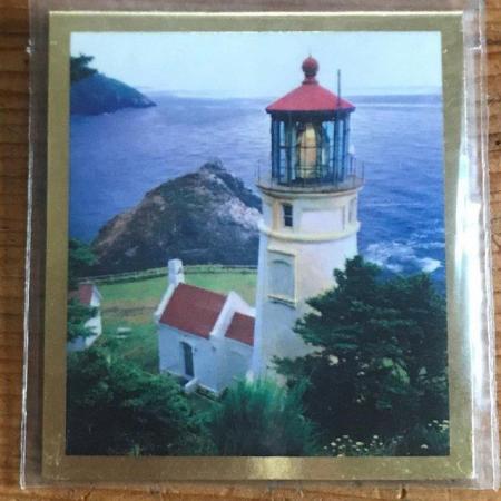 Image 1 of Unused magnetic bookmark - Heceta Head Lighthouse, USA.