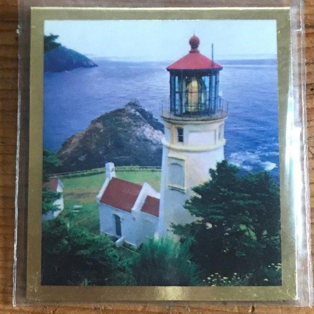 Preview of the first image of Unused magnetic bookmark - Heceta Head Lighthouse, USA..
