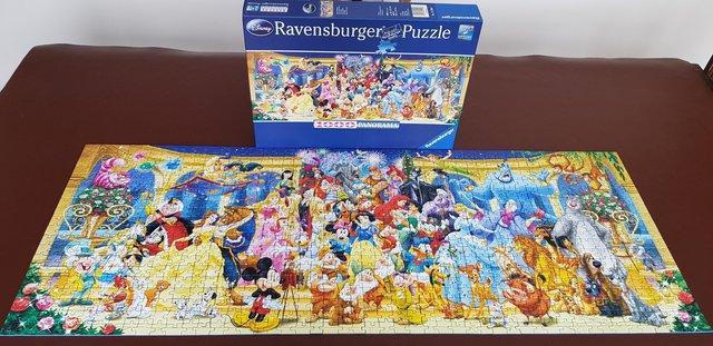 Image 3 of Disney 1000 piece jigsaw puzzle