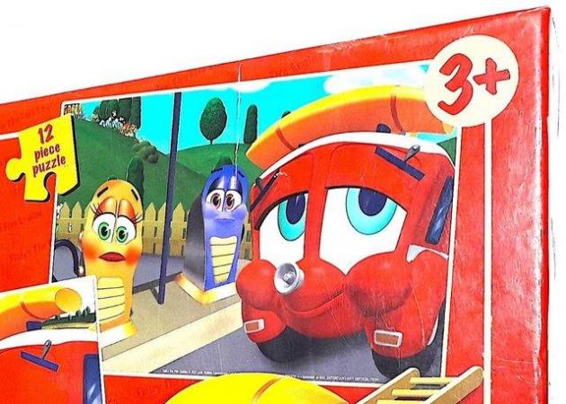 Image 4 of CHILD's 2 in 1 PUZZLE - FINLEY FIRE ENGINE
