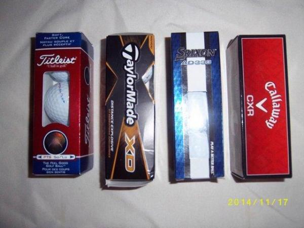Image 1 of Brand New Boxed Golf Ball £1 each