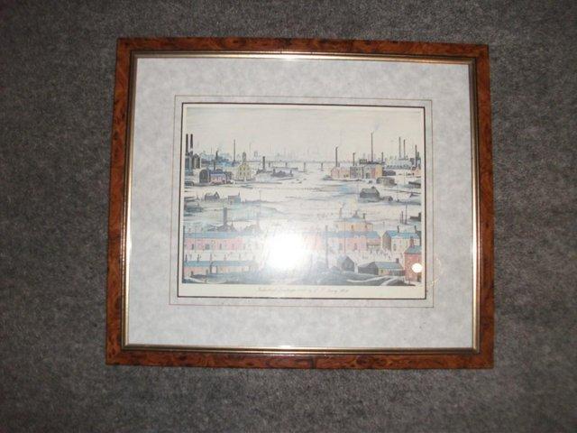 Preview of the first image of L.S.Lowry prin. Industrial Landscape 1050. Good condition..