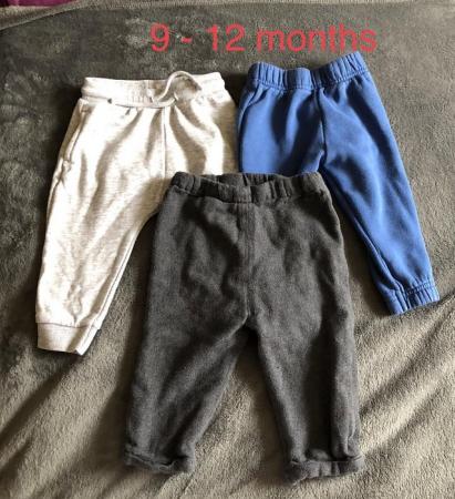 Image 1 of Set of 3 boys trousers.