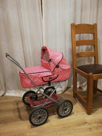 Image 2 of Childs toy pram, made by BRIO