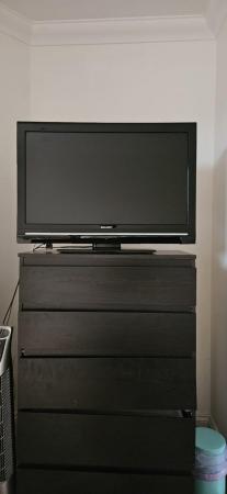 Image 2 of Flat Screen Sharp TV with a remote