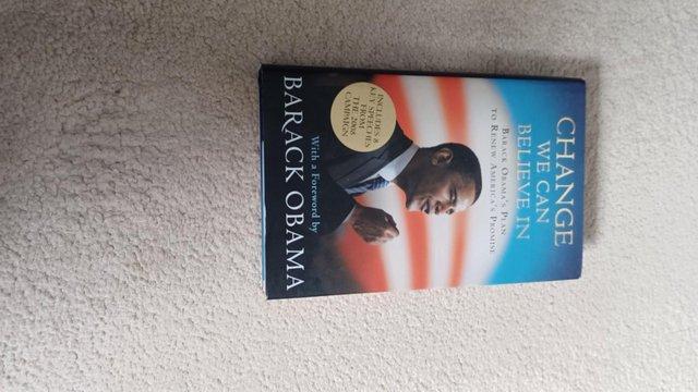 Preview of the first image of Barack Obama - Change We Can Hardback in mint condition.