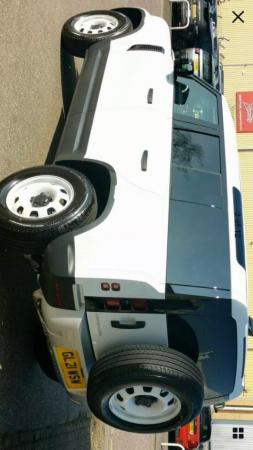 Image 1 of Five New Land Rover Defender white steel wheels & tyres