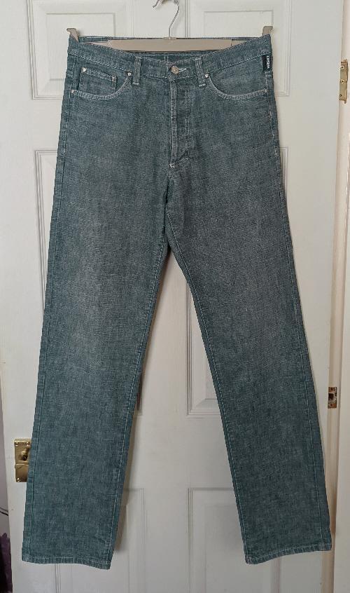 Preview of the first image of Mens Authentic Y2K Vintage Versace Jeans LL 01 - Size 34.